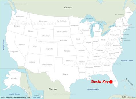 Siesta Key Map Florida Us Detailed Maps Of Siesta Key