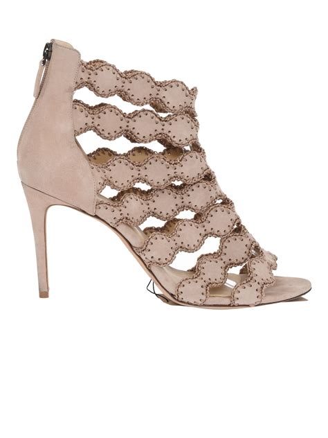 Alexandre Birman Sand Lia Nude Nobuck Troc