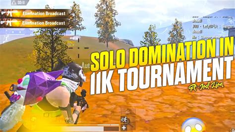 Solo Domination In K Tournamentpubg Lite Competitive Oneplus R