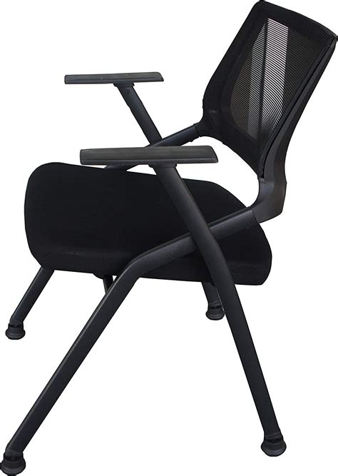 Mahmayi L Black Ergonomics Folding Chair Computer Chair Visitor