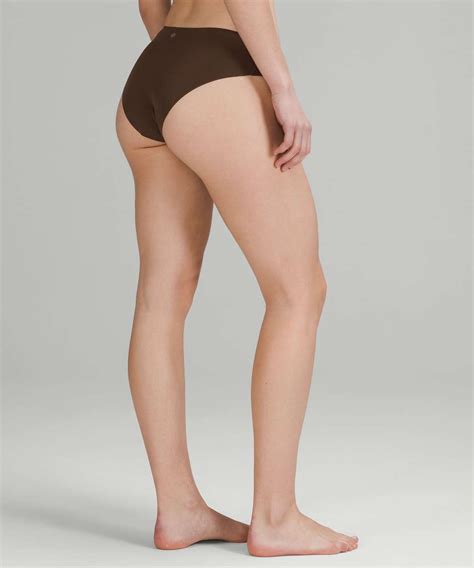 Lululemon Invisiwear Mid Rise Bikini Underwear Java Lulu Fanatics