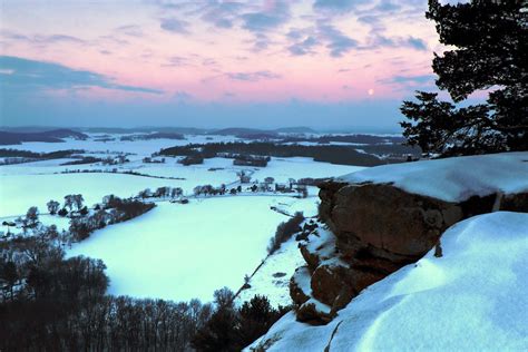 Gibraltar Rock Winter View 2 Columbia County Wisconsin Flickr