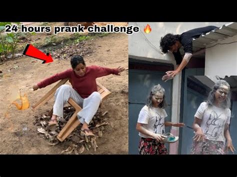 Hours Prank Challenge Part Ginni Pandey Pranks Youtube