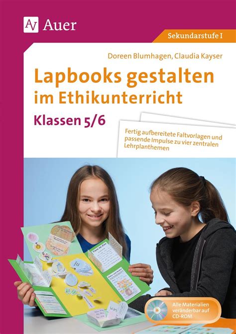 Lapbooks Gestalten Im Ethikunterricht Sekundarstufe I