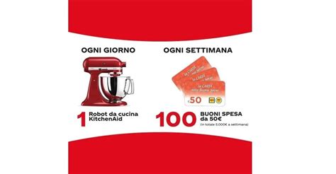 Concorso Vinci Con Coca Cola E MD Ogni Giorno KitchenAid Artisan E