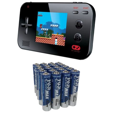 dreamGEAR DGUN-2573 My Arcade Gamer V Portable Gaming System (Black ...