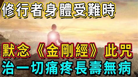 百歲高僧揭秘：修行者身體難受時，默念《金剛經》這句咒語，治全身上下一切痛疼，長壽無病，遠離業障！丨佛談大小事 Youtube