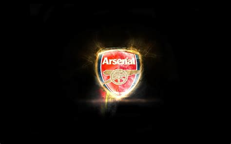 Arsenal Logo Black Background