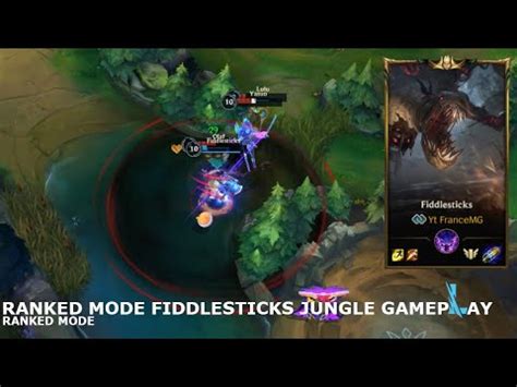 Wild Rift Fiddlesticks Jungle Gameplay Season A Series Youtube