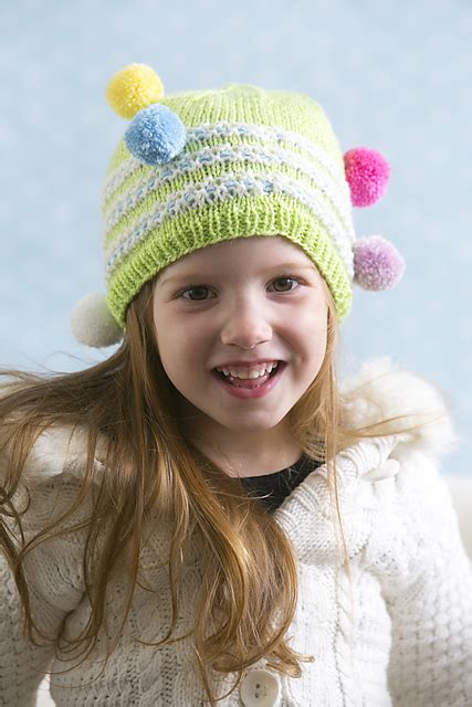 Ravelry Rainbow Gumdrops Hat Pattern By Premier Yarns Design Team