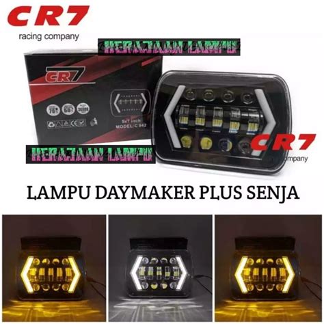 Jual Lampu Led Daymaker X Inch Kotak Jeep Katana Taft Feroza L