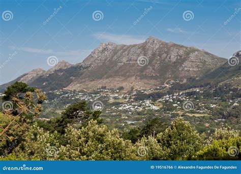 Cape Town Mountains stock photo. Image of mountains, south - 19516766