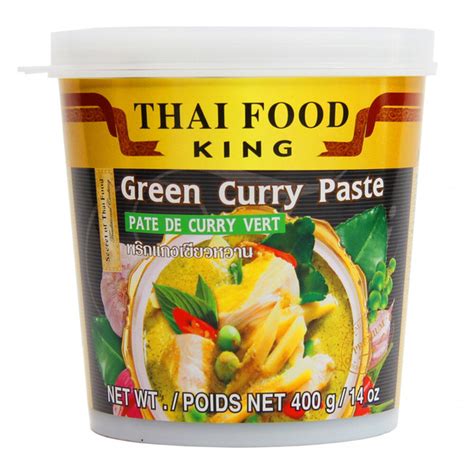Паста карри зеленая, Thai Food King (Тай Фуд Кинг), Тайланд, 400 г ...