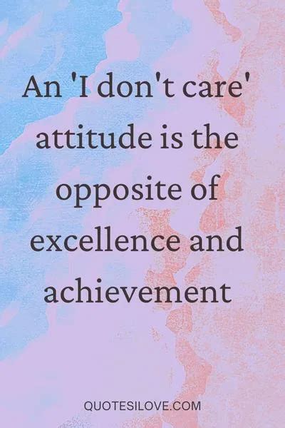 I Dont Care Attitude Quotes Quotes I Love