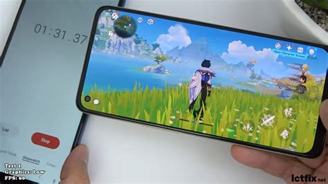 Oppo Reno Genshin Impact Gaming Test Snapdragon Hz Display