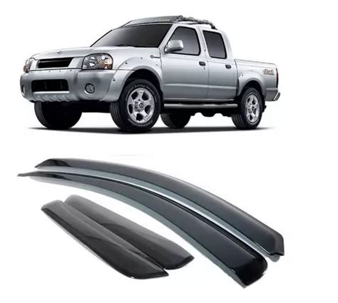 Calha Defletor Chuva Fume Nissan Frontier 2003 2004 2005 Parcelamento