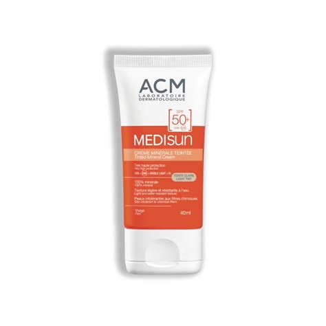 Buy Acm Medisun Spf Uva Uvb Water Resistant Cream Ml Online At