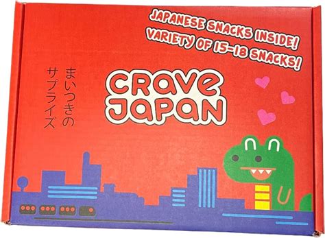 Crave Japan Japanese Snack Crate Grocery And Gourmet Food