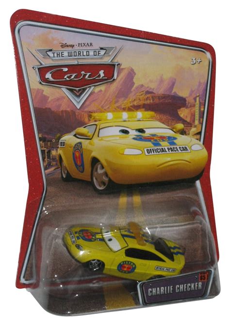 Disney Pixar World Of Cars Charlie Checker 65 Die Cast Toy Car