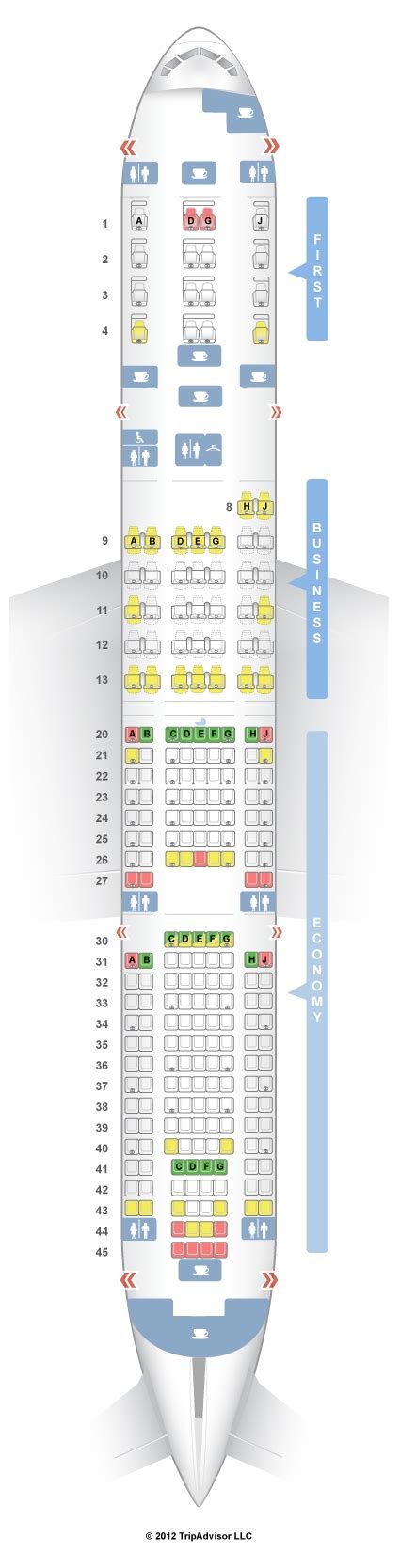 Boeing 772 Seating Chart