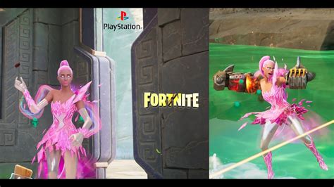 Fortnite Rosy Rift Goddess Ariana Skin Gameplay Youtube