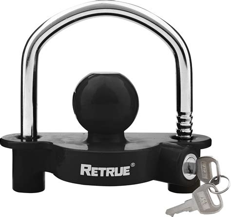 Retrue Universal Coupler Lock Trailer Locks Ball Hitch Trailer Hitch