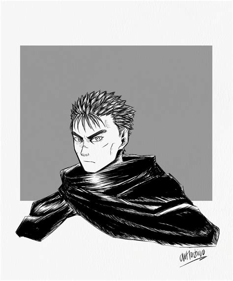 Guts fan art by me, Hope you all like it . : r/AnimeSketch