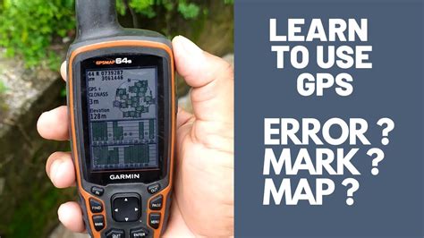 How To Use Garmin Gps Mark Coordinates Agriculture World Youtube