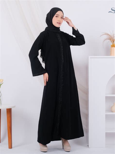 Jual Black Abaya By Salaf Boutique Official Shop Shopee Indonesia