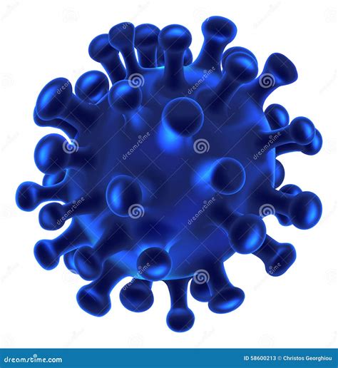 Virus Cell Cartoon Vector CartoonDealer 58600213