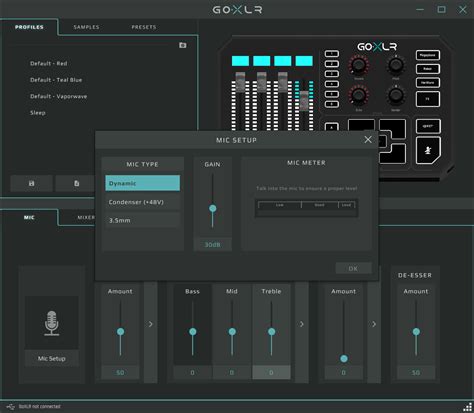 Tc Helicon Goxlr Mini Setup Guide Sweetwater