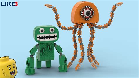 I Made Huge Jumbo Josh And Huge Stinger Flynn Out Of Lego Garten Of