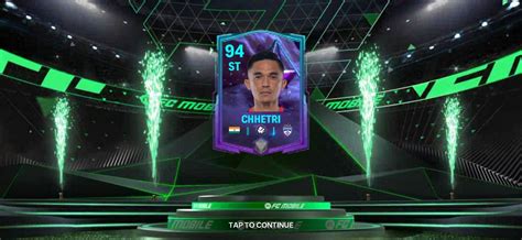 How To Get 94 OVR Sunil Chhetri End Of An Era Card In FC Mobile