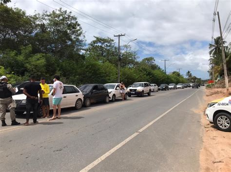 Engavetamento Causa Congestionamento Na AL 101 Norte Alagoas 24 Horas