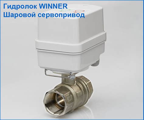 Шаровый сервопривод Gidrolock Winner