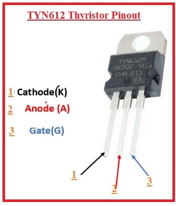 Thyristor Pinout