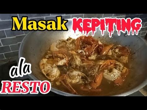 Cara Masak Kepiting Saos Tiram Lada Hitam Enaaak Cara Masak Chef