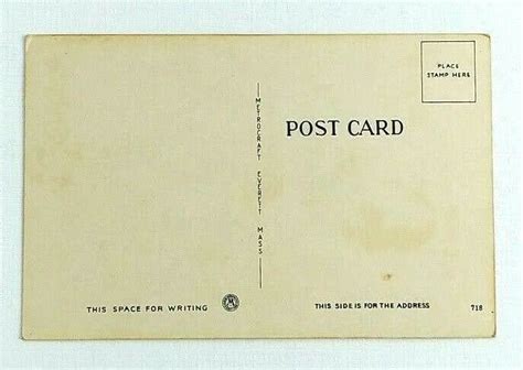 1940s Risque Beach Postcard Bikini Heels Woman Sexy Redhead Comic Vintage Topics Risque