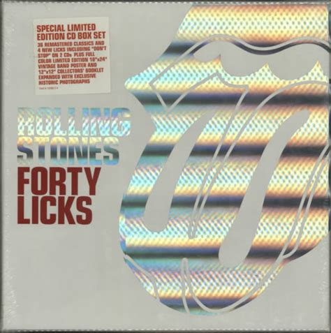 The Rolling Stones Forty Licks Sealed US CD Album Box Set 225859