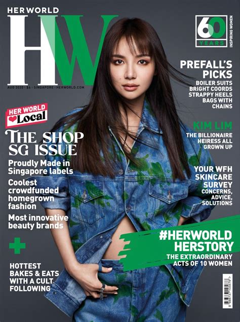 Her World Singapore August 2020 Magazine Get Your Digital Subscription