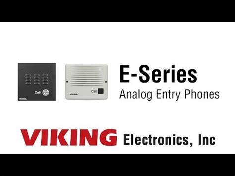 E B Ewp Plastic Surface Entry Phone With Ewp Viking Electronics Inc