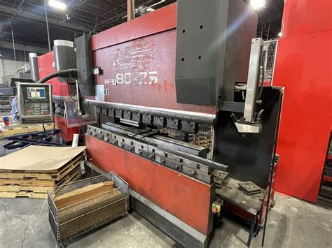 Ton X Amada Hfe Cnc Press Brake Revelation Machinery