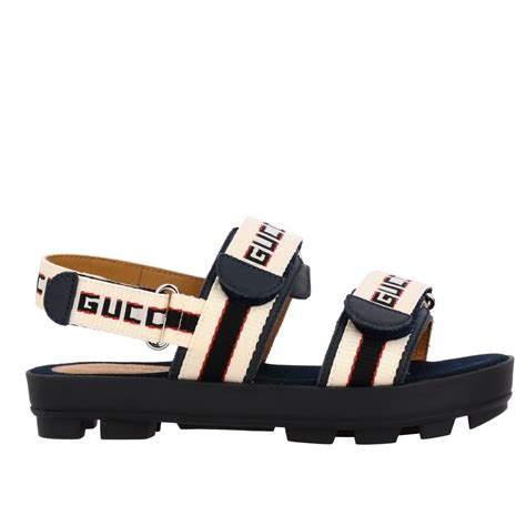 GUCCI: Shoes kids - Blue | Shoes Gucci 553064 HJP20 GIGLIO.COM