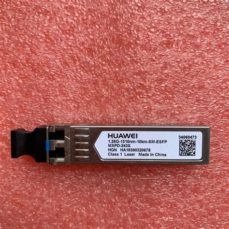 Optical Transceiver G Nm Km Sm Esfp Original Huawei Optical