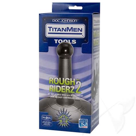 TitanMen Tools Rough Riderz No Inflatable Ball With Anal Probe