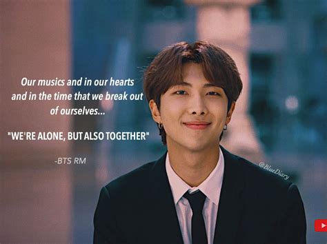 Rm Speech Bts Quotes Bts Lyrics Quotes Bts Lyric