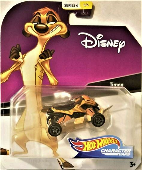 Timon Hot Wheels Characater Cars Disney Series Jayhow S Hot Wheels And