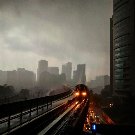 Here comes the (t)rain again. LRT in KL #KualaLumpur #KL #Malaysia # ...