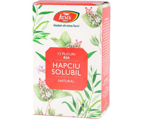 Ceaiuri Fares Hapciu Solubil 12 Plic A12908832003x005084 Ax