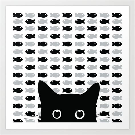 Crazy Cat Eyes Art Print by Cheyenne Gladfelter | Society6